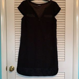 Express Black Shift Dress